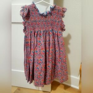 Pink Chicken smocked dress